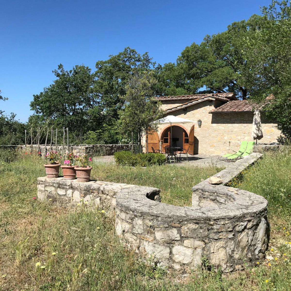 Casanova Di Ricavo Villa Джайоле ин Кианти Екстериор снимка